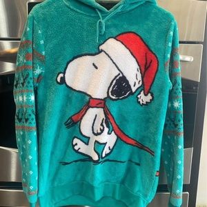 Peanuts Snoopy and Woodstock Sweatshirt Size S